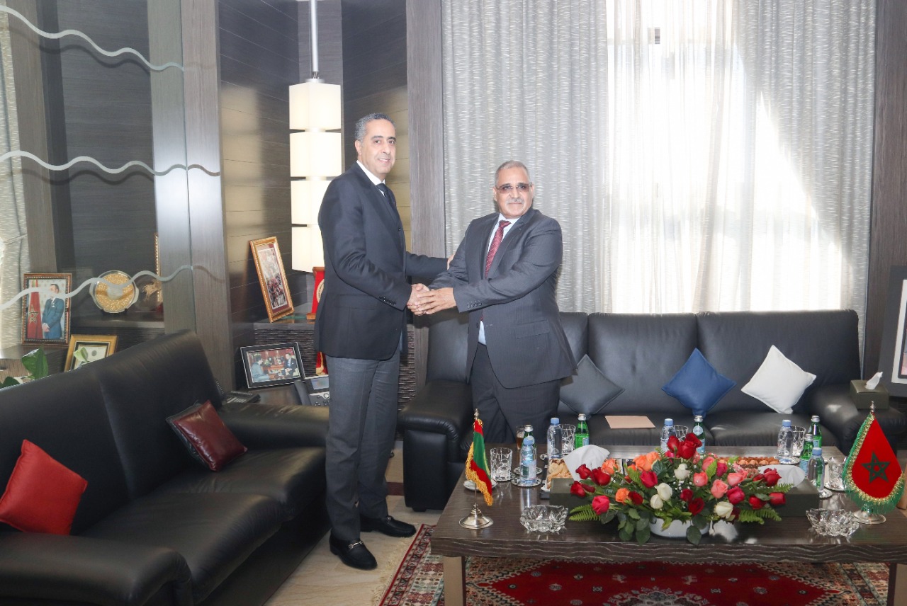 الحموشي يستقبل المدير العام للامن الوطني الموريتاني رفقة وفد رفيع المستوى