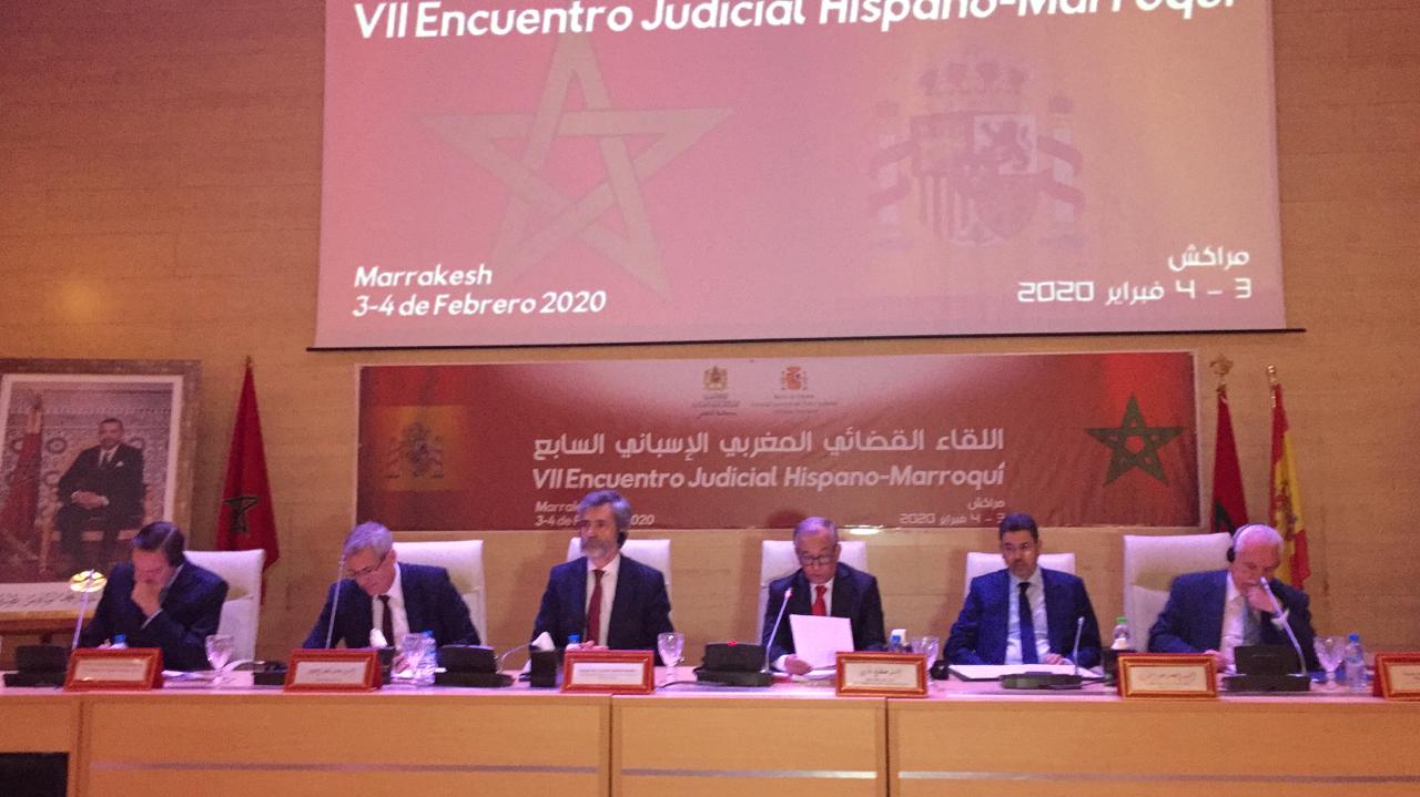 كلمة السيد رئيس النيابة العامة بمناسبة أشغال اللقاء القضائي المغربي الإسباني السابع