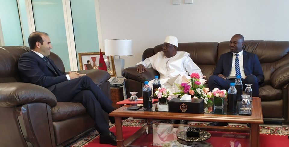 وسيط المملكة محمد بنعليبو يستقبل وسيط جمهورية النيجر