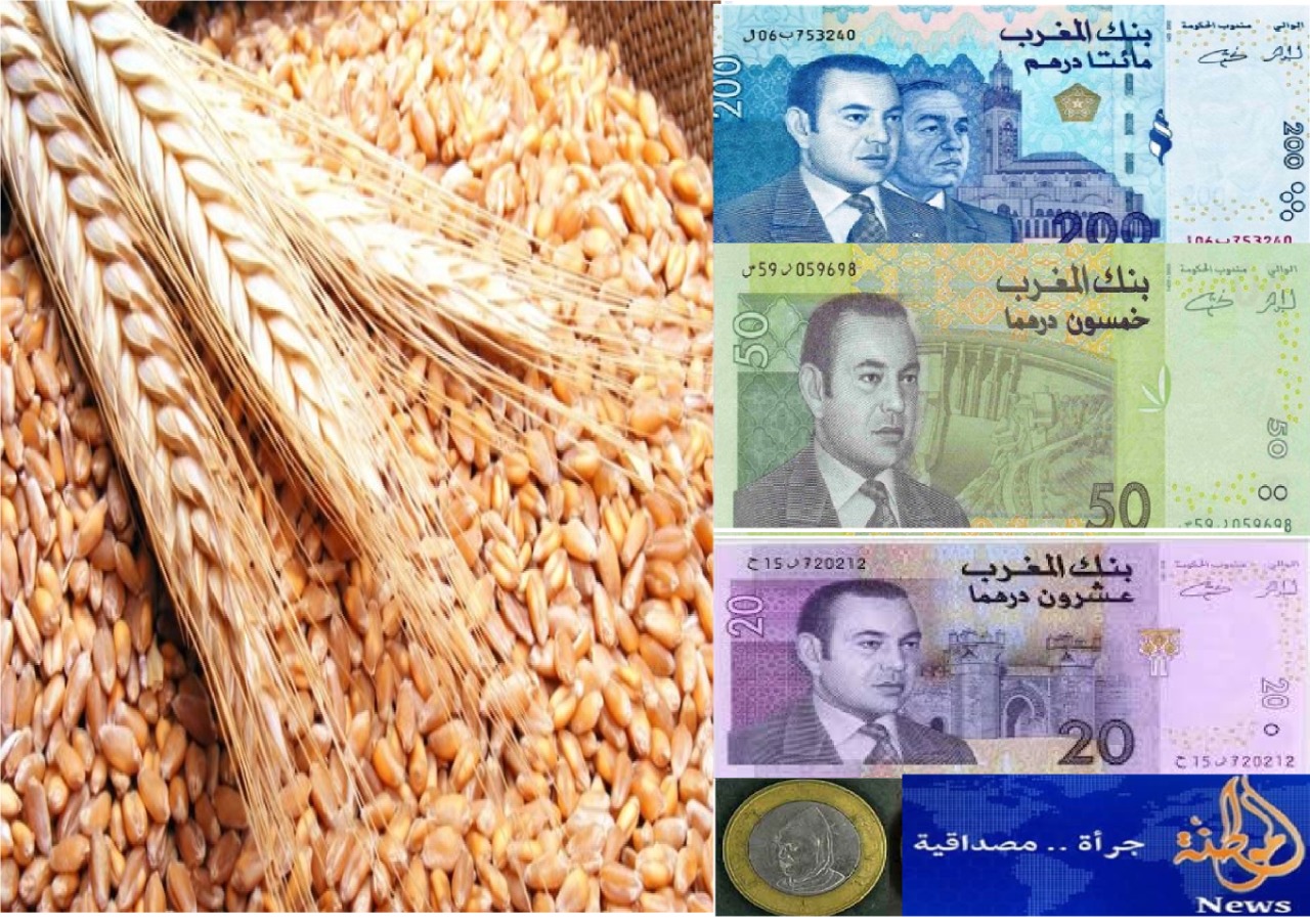 280 درهم للقنطار هو السعر المرجعي لبيع القمح الطري للمطاحن